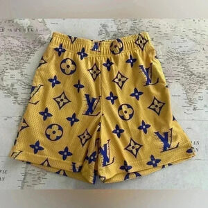 Monogram Mesh Shorts Size Small